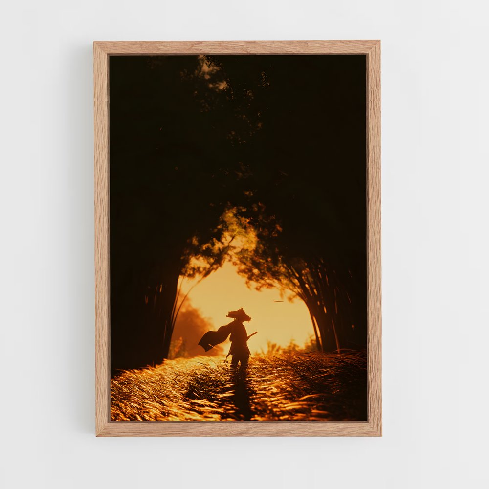 Poster Ghost tsushima – affiche Ghost of tsushima (vue 4)
